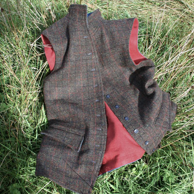 harris tweed waistcoat